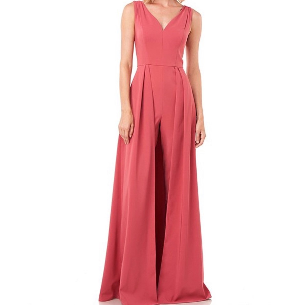 Kay Unger Walk-Through Jumpsuit
